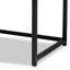 Buffet décoratif 2 portes en acier inoxydable Crotone