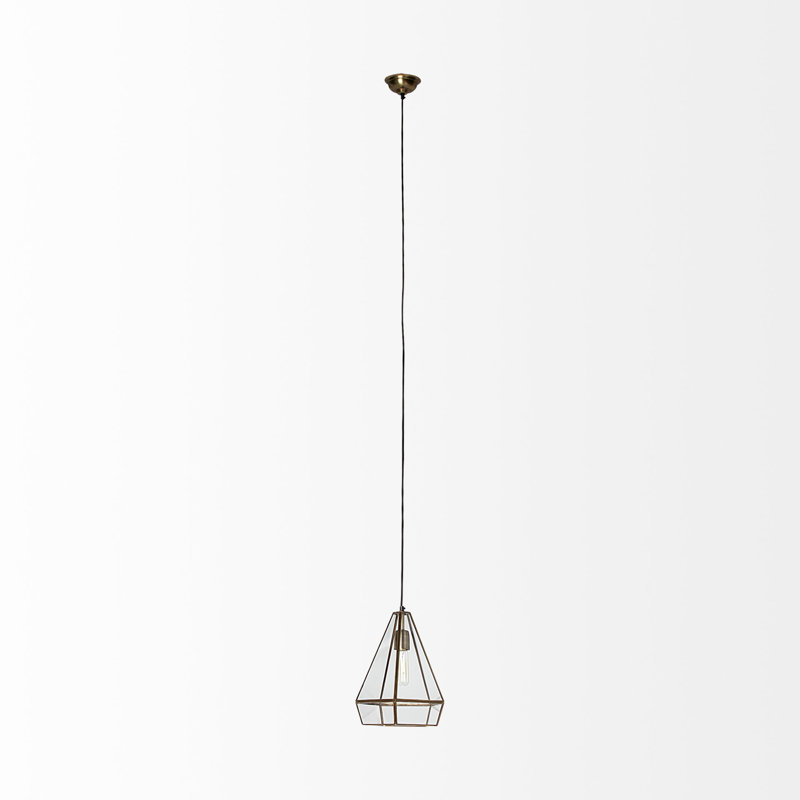 Dehaan 1 - Light Matte Black Single Pendant