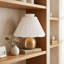Lampe de table Schaeffer NEROLI (laiton vieilli)