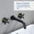 Wall Mounted Optional 2-handle Bathroom Faucet-88919565