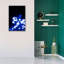 Toile épique «Bokeh Blue Cluster 1» par Life BeautifuLEE, graffiti épique, 26 po x 40 po-116330304