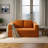 Dential 70.8" Upholstered Loveseat Convertible Sleeper Sofa Bed-628982657