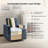 Swivel Mid-Century Modern Accent Armchair-380992694