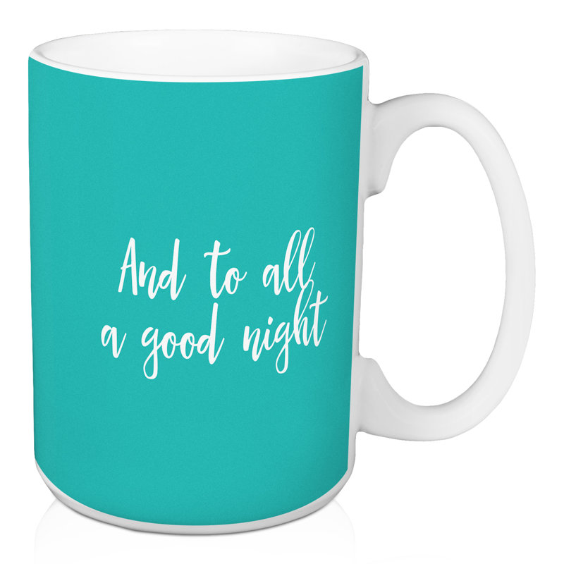 Et une bonne tasse de café de nuit Hagerty, Bleu sarcelle