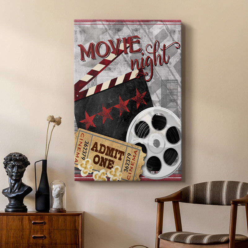 Cinéma II - galerie sur mesure, H 12 po x l 8 po