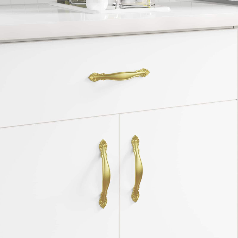 Vidaxl Handle Gold Zinc Alloy Decorative Furniture Cabinet Accessory Home