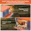 Boîtes gigognes à 6 compartiments en métal avec plateau à œufs, perchoir et couvercle, lignes horizontales doubles et trous ventilés, fixation murale ou autoportante avec pieds en métal pour poules et canards, orange-1229496491