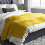 Wayfair | Yellow & Gold Blankets & Throws You'll Love in 2024