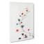 Small Red Blossoms On A Vine by Katsushika Hokusai - Wrapped Canvas Painting-55342223
