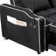 1 canapé-lit pliable multifonctionnel en 3 longueurs différentes, canapé moderne, tissu en suède amélioré, dossier réglable, avec port USB, cendrier et support de téléphone rotatif-776589539