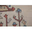 Tapis géométrique turc 9 x 12