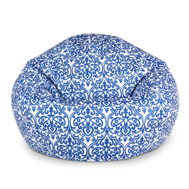 American Furniture Alliance Adult Bean Bag Chair, Blue 
