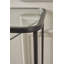 Butoves 120cm Glass Top Console Table