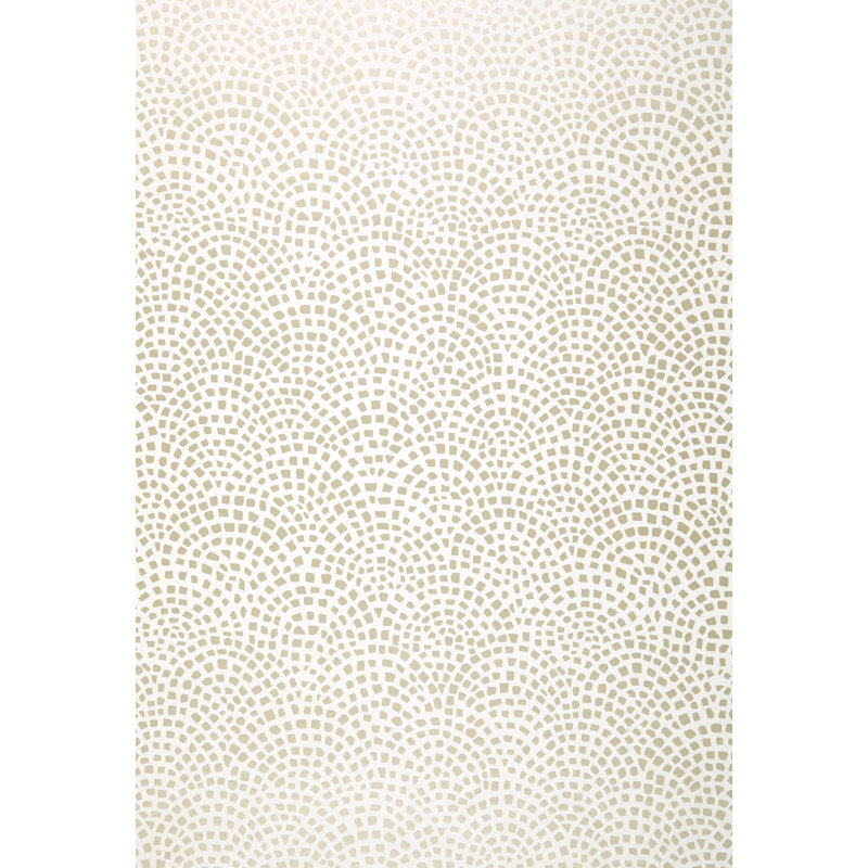 Papier peint mosaïque, Argent