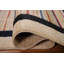 Tapis oriental rayé Gabbeh 5 x 6