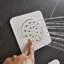 Ensemble de 3 jets pour le corps de la douche à fixation murale Fixation murale ABS pour le corps-81241676