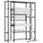  70.87" Home Office Desk With Bookshelf & Led Light & Built-in Outlets, Computer Desk With Drawer & Storage Shelves And Cabinets, Study Table Writing Desk With Hutch For Home Office, White-1511550280