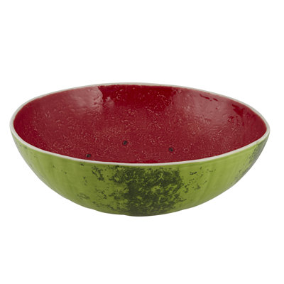 Watermelon Earthenware Salad Bowl