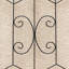 Treillis de jardin en métal antirouille pour plantes grimpantes, ensemble de 4 fleurs d'extérieur, noir-2132842433