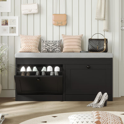 8 Pair Shoe Storage Bench