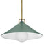Luminaire suspendu conique à 1 lumière Zoë-1140681376