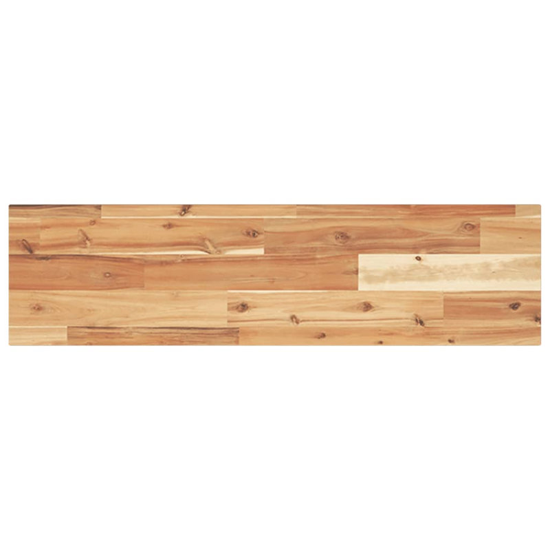 Alexian Solid Wood Floating Shelf, 2cm H x 80cm W x 20cm