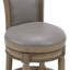 Tabourets de bar rembourrés Elveria avec structure en bois et garniture cloutée-106913302-106913303-106913308