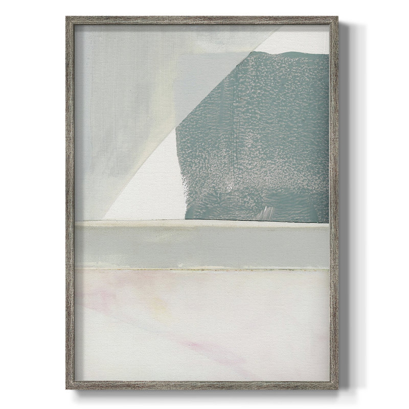 Couturier II Framed Print - Solid Wood, 11" H x 9" W