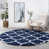 Dark Blue/White