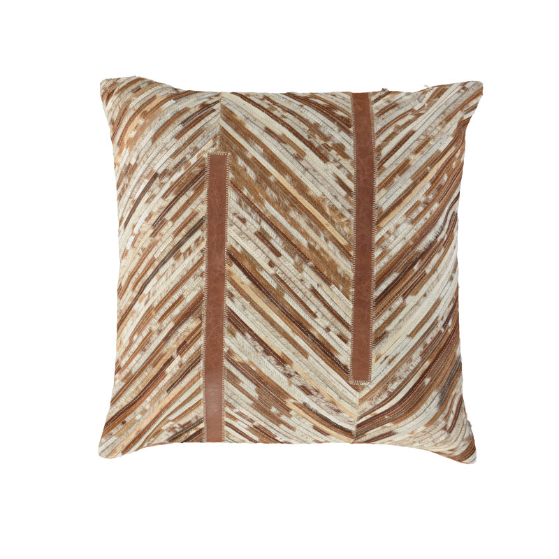 Coussin en cuir