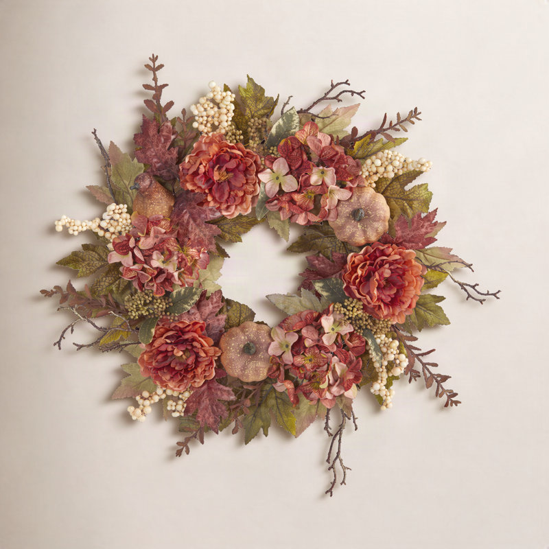 Faux Polyester 24'' Wreath