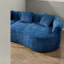 Canapé en chenille peu encombrant, mousse haute densité, conception moderne pour petits appartements