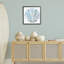 «Blue Clam Shell», art de la giclée encadrée par Christine Zalewski-102992139-102992140