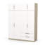 Nuzzi 8 Door Manufactured Wood Wardrobe-2091847264