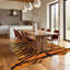 Irregular Animal Print Area Rug-968492070