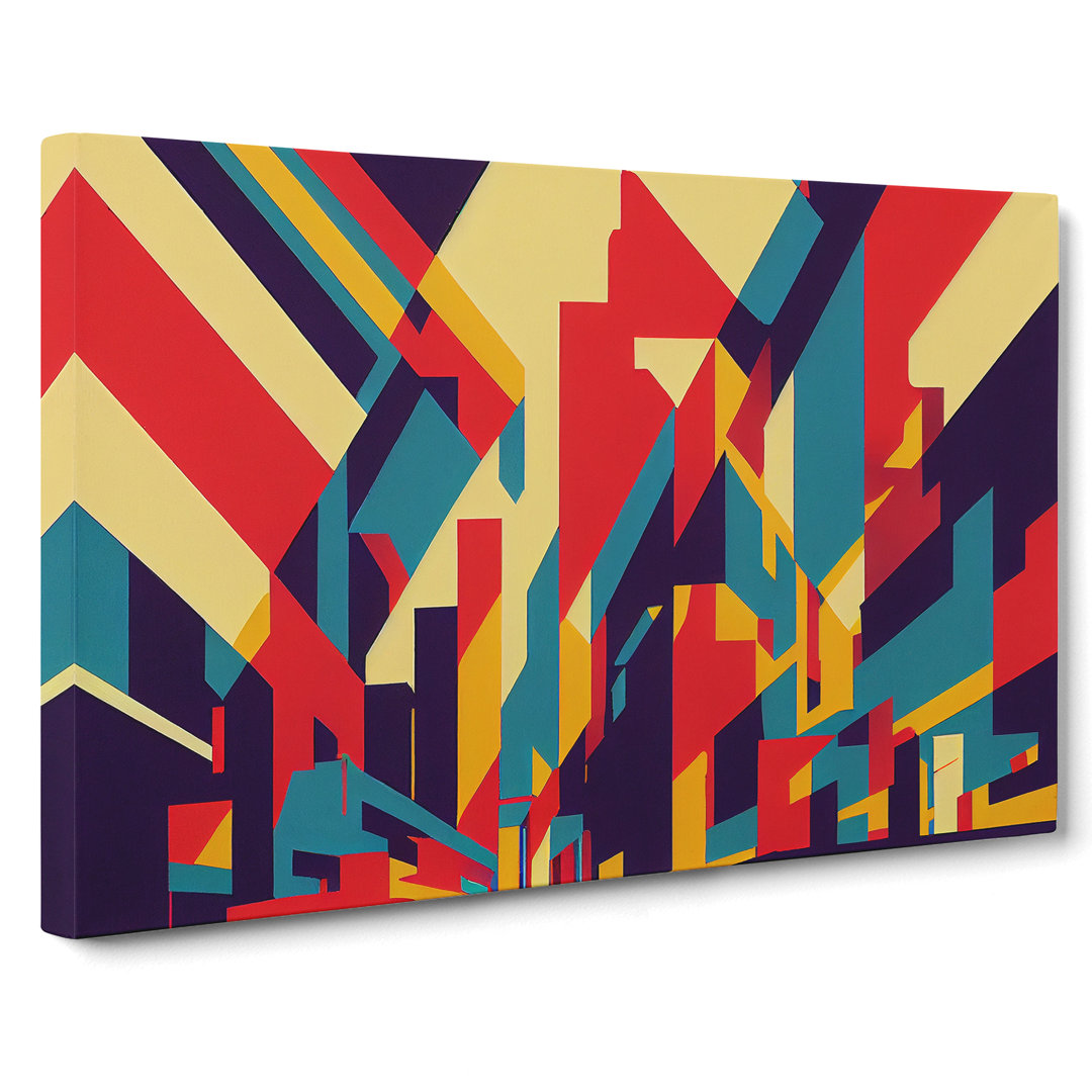 XXX-H1022-WF-7824X Showstopping Modern - Wrapped Canvas Print
