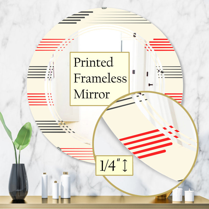Miroir mural Triple C I, H 31,5 po x l po