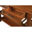 Console de canapé de style Mid-Century Buffet en bois massif de 42 po pour le salon, la cuisine, la salle à manger, le vestibule, le couloir-1978870027