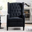 Fauteuil inclinable en tissu de luxe avec design ergonomique de 41,18 po de hauteur et de douceur-1028380417