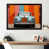 Black Single Picture Framed