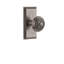 Grandeur Carré Plate Privacy with Windsor Door Knob-914610865-914610866