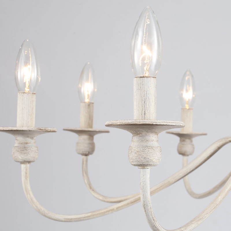 Lesmurdie 8-Light Dimmable Chandelier, Traditional Classic Ceiling Lighting Fixture for Dining Room, Kitchen Island, Entryway, Bedroom