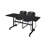 Nicklos Flip-Top Training Nesting Table, 2 Zeng Stack Chairs-32668092-32668108