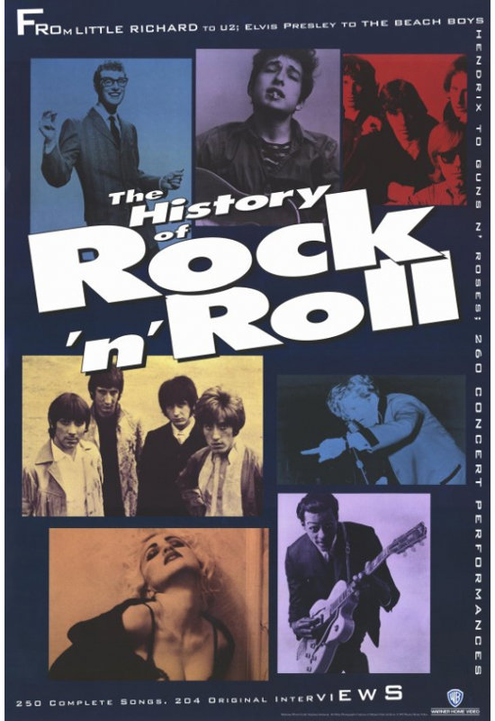 Affiche de film The Story of Rock N Roll (11 X 17) - Article # MOVGF1000