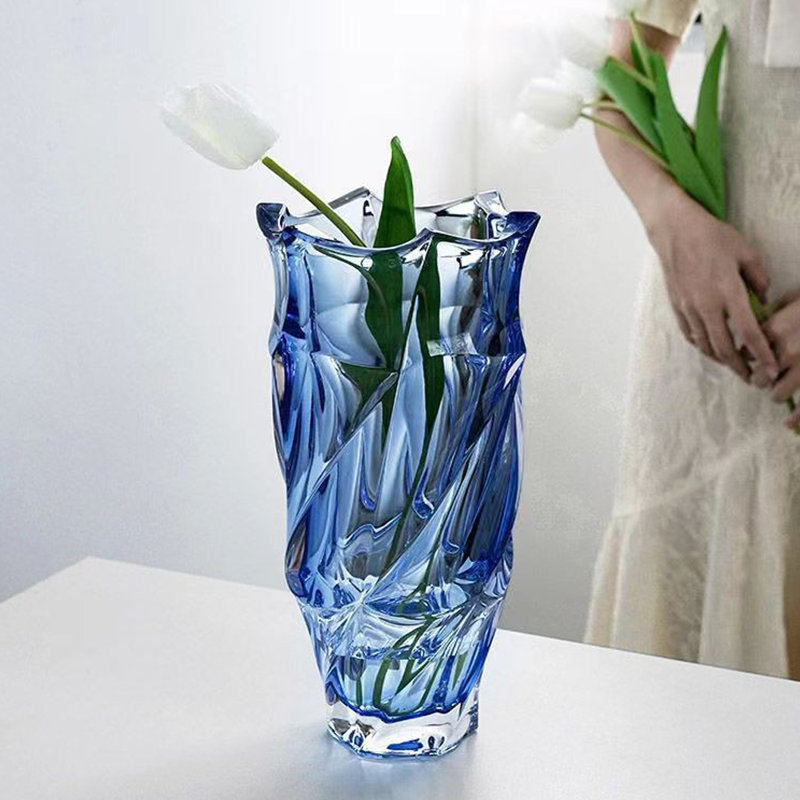 Blue Glass Vase