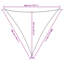 Ahoskie 3m x 3m Triangular Shade Sail