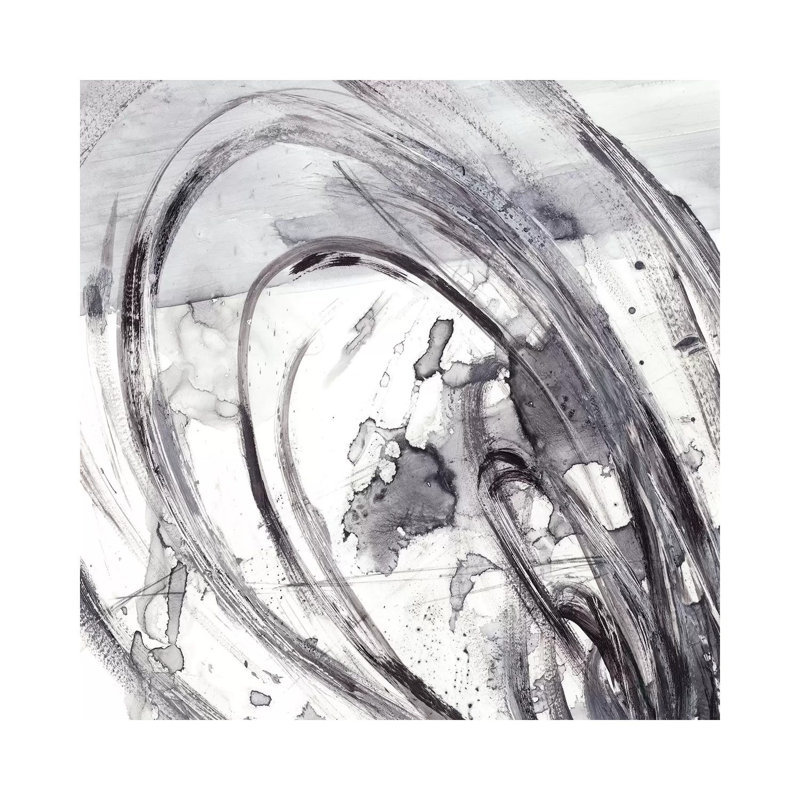 « Sonar II » par Ethan Harper, reproduction d’art, H 26 po x l 26 po x P 1,5 po, Toile tendue, Pas de tapis