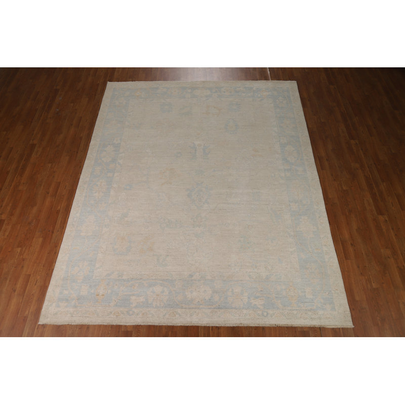 Vegetable Dye Oushak Turkish Area Rug 8x10
