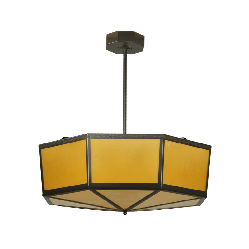 Plafonnier semi-encastré 4 lumières 36 po Eltham