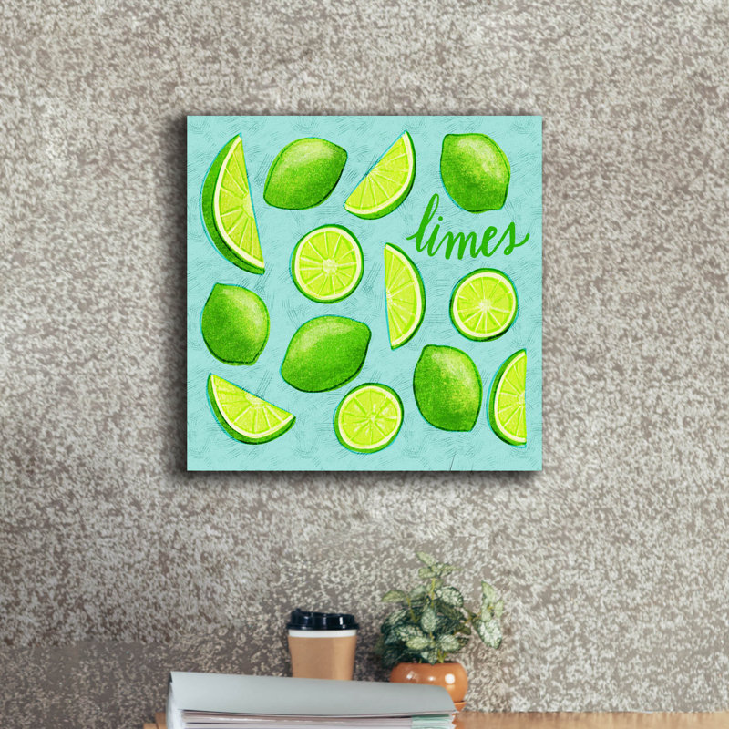 Art mural sur toile  «Limes» par Elizabeth Caldwell